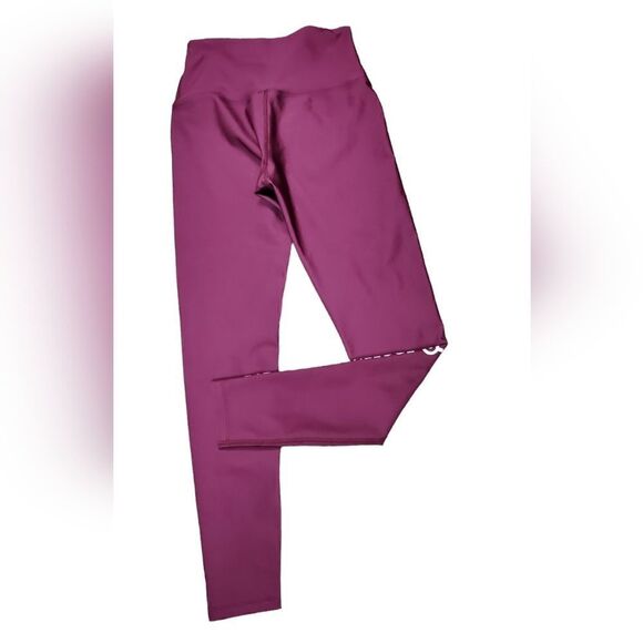 Peloton Maroon Purple Leggings - Picture 2 of 6